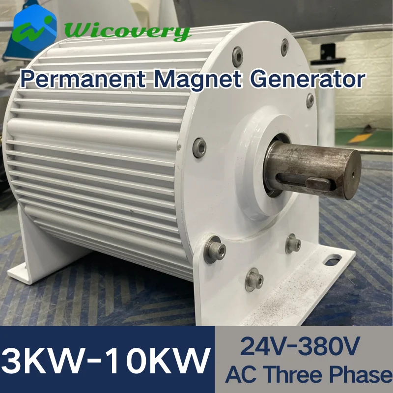 10KW 5KW 3kw PMG Wind Turbine Generator 48V 96V 110V 220V 500Rpm DC Power Magnetic Dynamo Turbine Hydro Alternator Free Energy