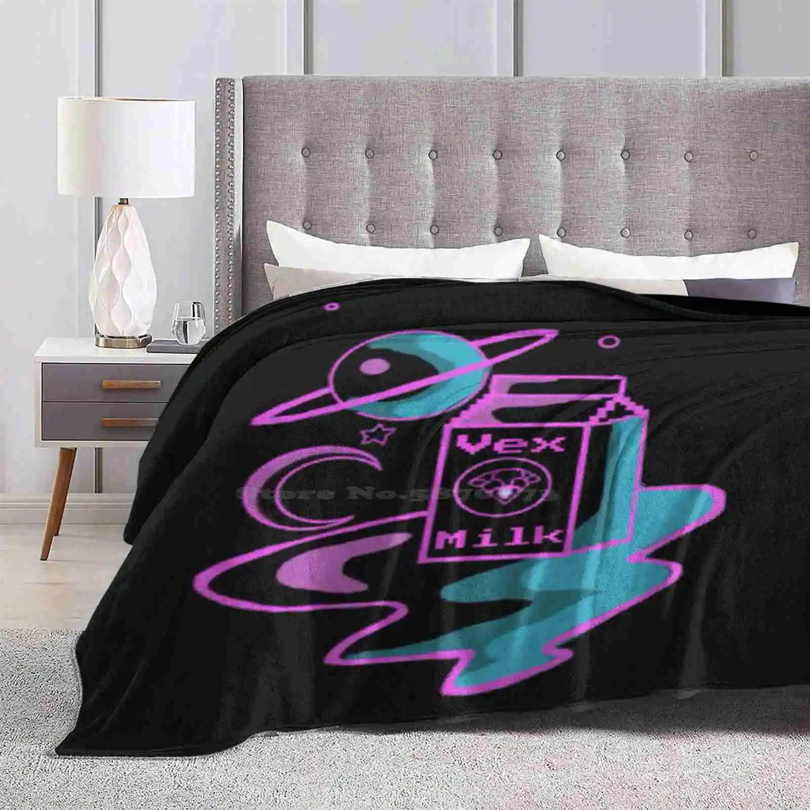 Black Vex Milk Four Seasons Comfortable Warm Soft Throw Blanket Destiny 2 Destiny The Game Hunter Gaming Bungie Titan Warlock