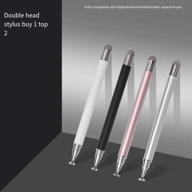 2 in 1 Universal Stylus Pen For Tablet Mobile Android IOS Phone iPad Accessories Drawing Tablet Capacitive Screen Touch Pen