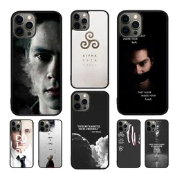 Teen Wolf Phone Case For iPhone 17 Air 16 15 14 11 12 13 Pro  MAX Plus coque Cover Shell