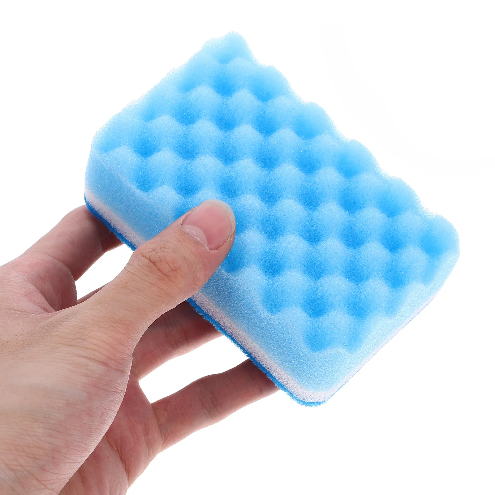 

20pcs Kitchen Cleaning Sponge Household Dish Pot Pan Scrub Pads Scrubber Sponge Reusable Multi-Use Dishwashing Wok Sink Washing