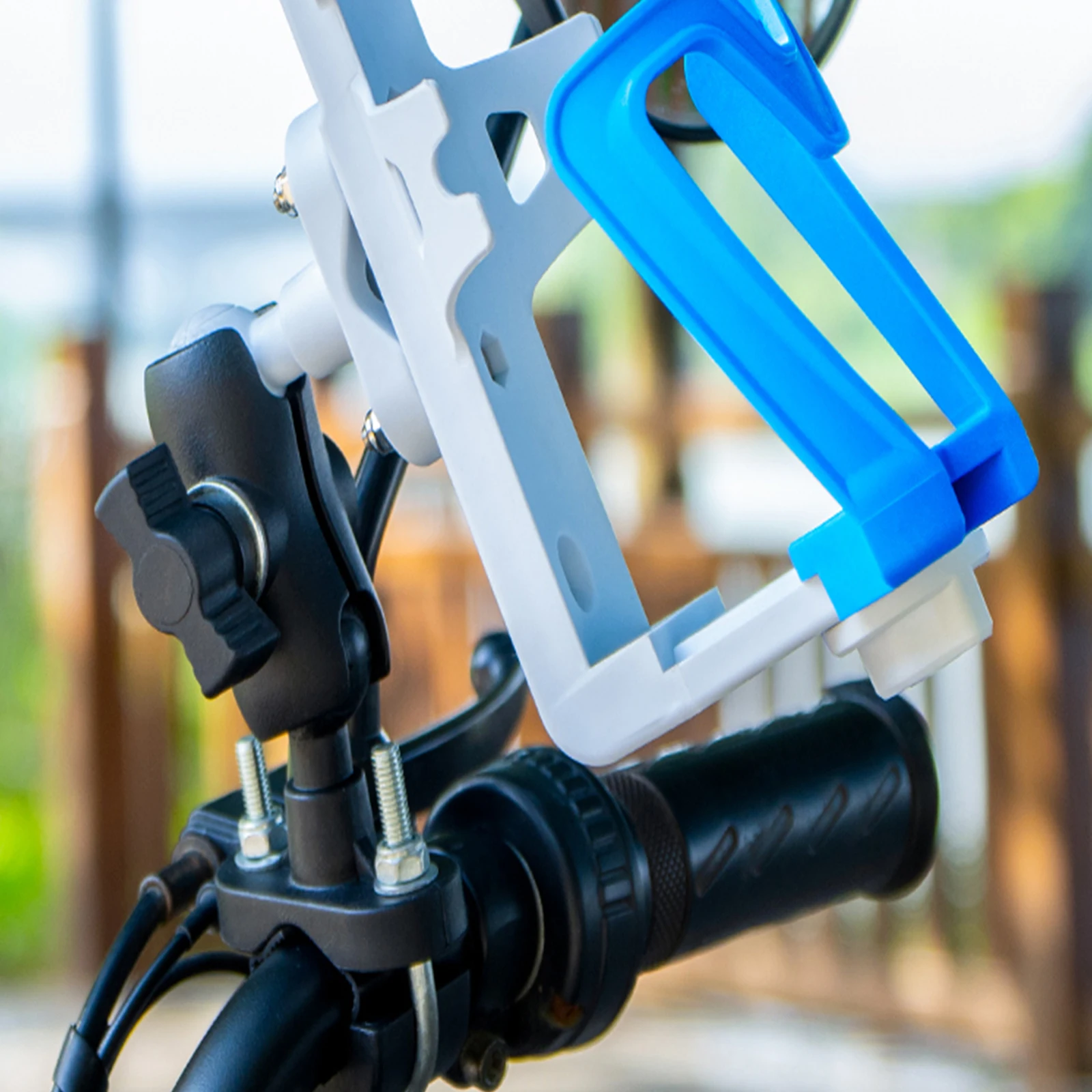 Portabottiglie universale per moto per BMW per Honda Staffa per tazza per bevande Portabottiglie per bicicletta per rack di stoccaggio per esterni