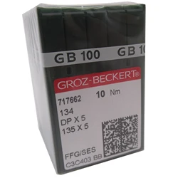 100PCS Groz-Beckert 134R 135X5 DPX5 FFG/SES Point FOR Many Industrial Sewing Machines