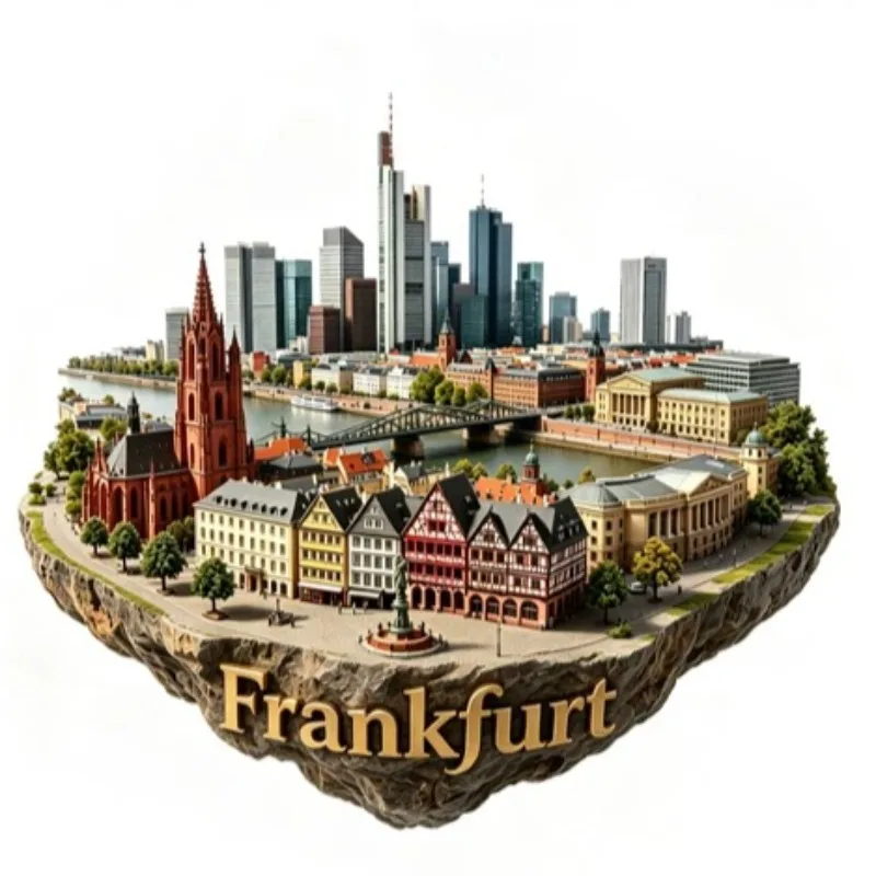 Germany Metal Fridge Magnets Munich Travel Souvenirs America Frankfurt Georgia Vatican Cambodia Fridge Stickers Birthday Gifts