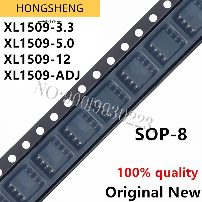 100% New 10pcs/lot XL1509 SOP-8 XL1509-5.0E1 XL1509-3.3E1 XL1509-12E1 XL1509-ADJE1 -5.0 -3.3 -12 -ADJ SOP8 SMD   IC Chipset