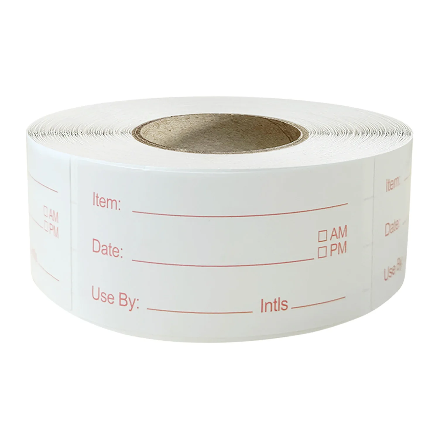 500Pcs Removable Food Labels, 1 X 2 Inch Date Stickers for Freezer, Refrigerator Food Containers - Easy to Write