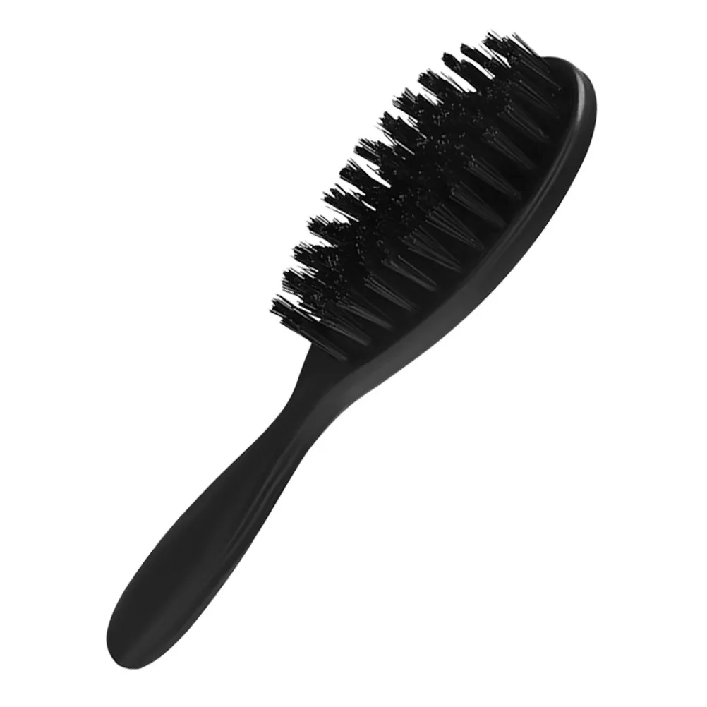 Men's Beard Brush with Ergonomic Handle – Travel-Friendly Grooming Comb for Beard, Mustache & Facial Hair