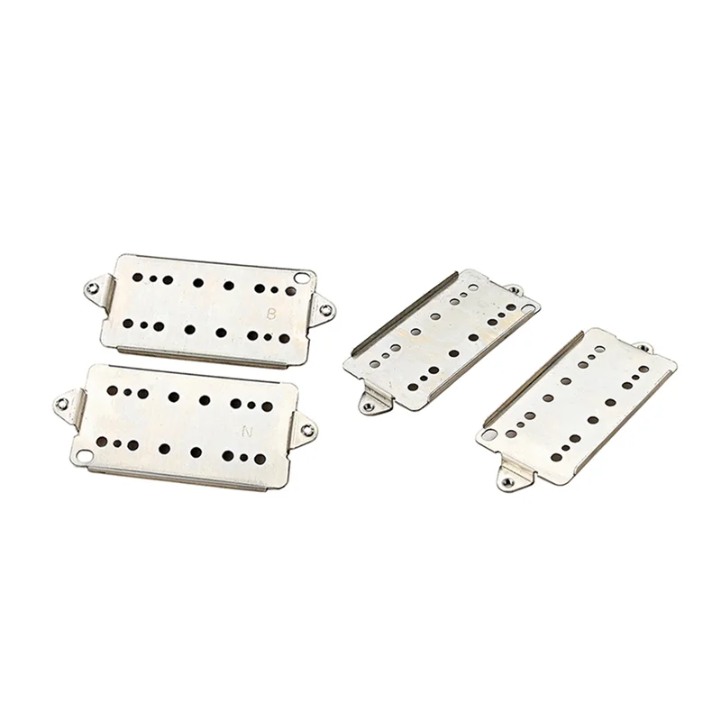 2Pcs Guitar Neck Bridge Humbucker Pickup Base Plate 50mm 52mm Pole Spacings Humbucker Bridge Neck Parts