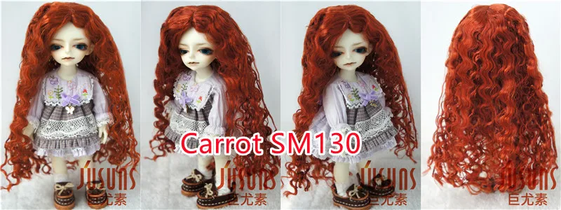 JD220 1/6 1/4 1/3 1/12 Blythes Extremely Long Curly Fashion Synthetic Mohair BJD Wig YOSD MSD SD Doll Accessories