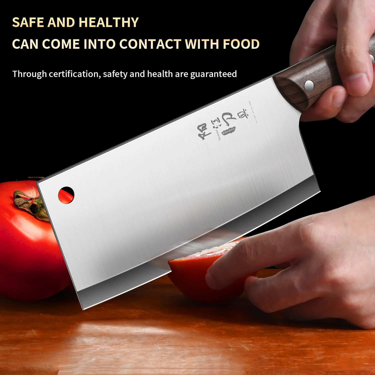 Stainless steel household kitchen knife chef special meat cutting knife sharp cost-effective