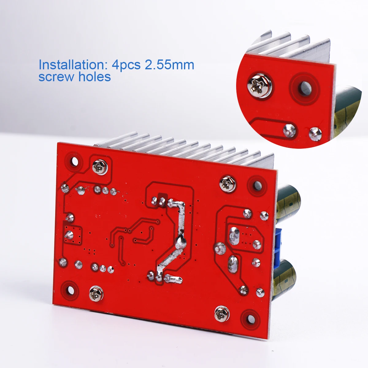 

Dc-Dc Step-Up Boost Converter Power Supply Module High Efficiency Voltage Regulator Screw Terminal Heat Sink Solar Panel