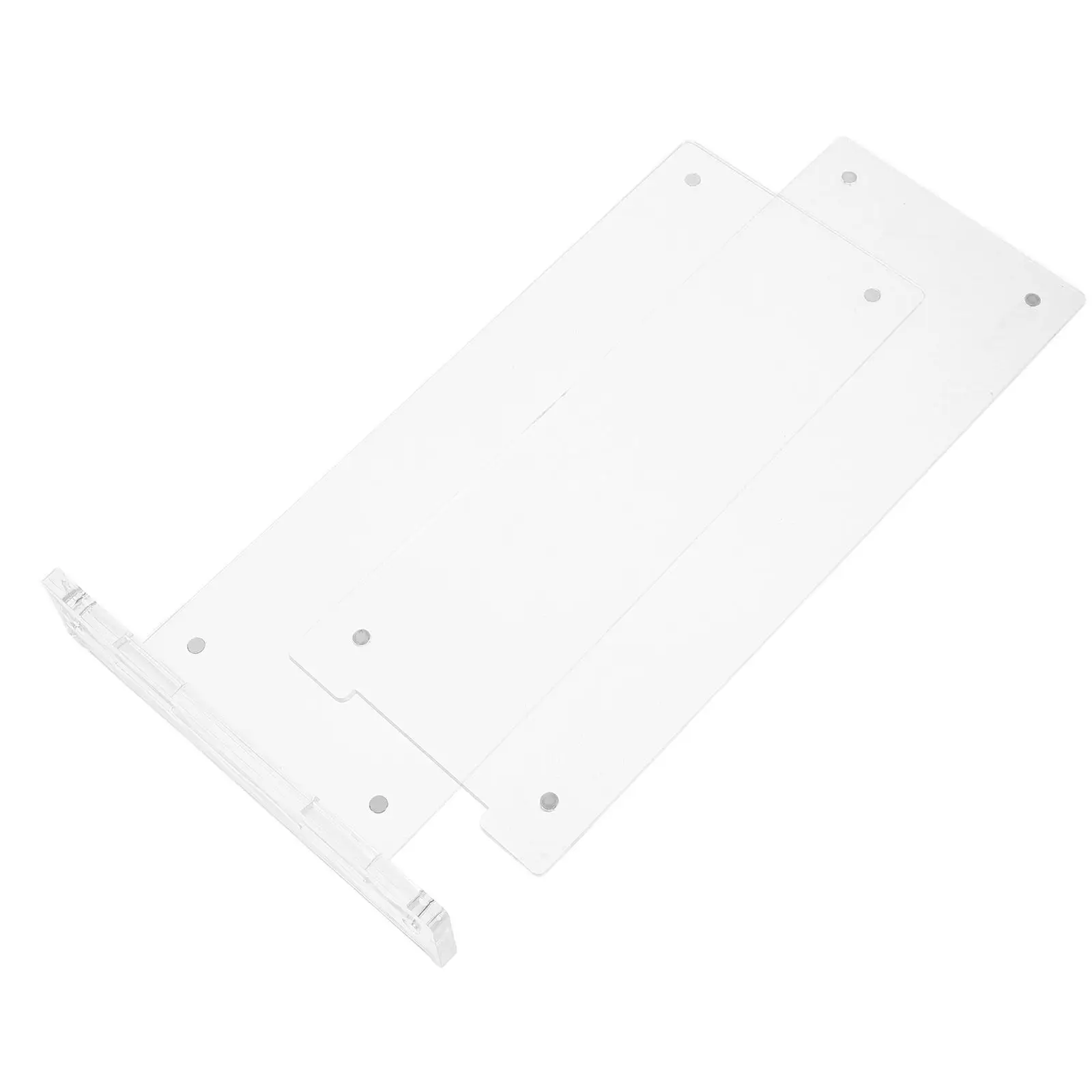 Professional Double Sided Acrylic Office Sign Replaceable Card System Sleek Slim Profile Easy Install for Office Door Wall