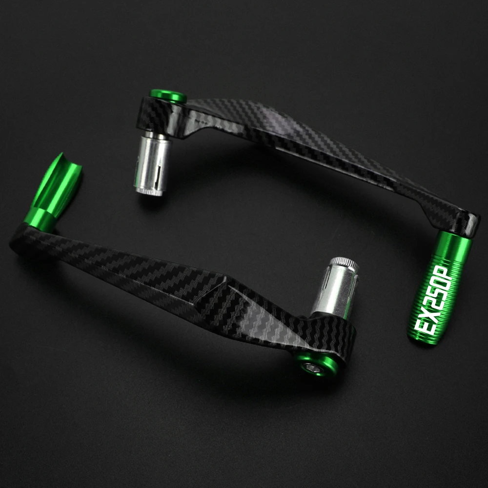 

FOR Kawasaki EX250P 2018-2019 2020 2021 Motorcycle CNC Aluminum high quality Handlebar Grips Guard Brake Clutch Lever Protector