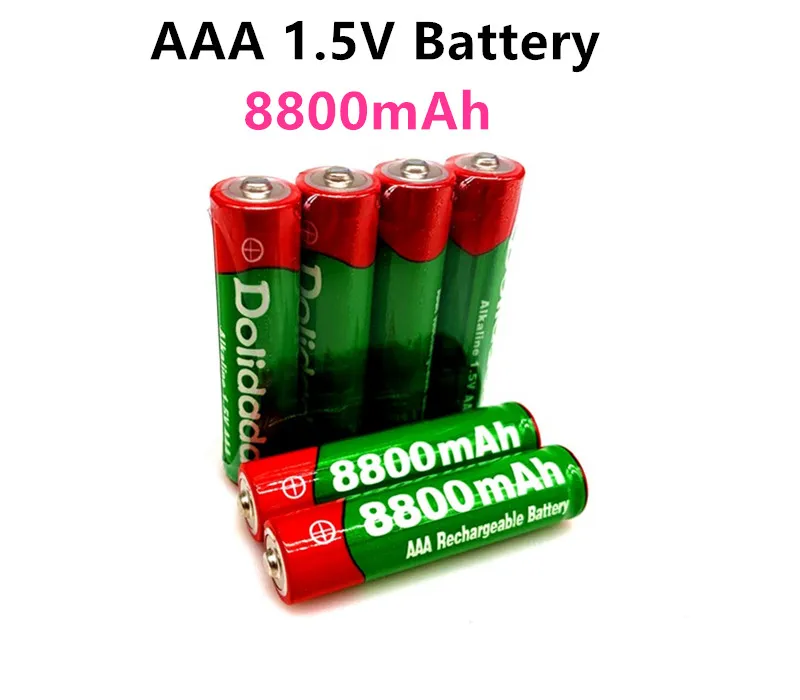 2-20pcs 1.5v AAA Rechargeable Battery 8800mah Batteries Long Life Bateria For Led Light Electric Toy MP3 Torch Flashlight PDA