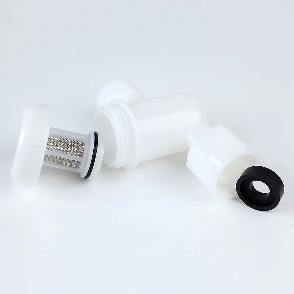 Stainless Steel Toilet Water Inlet Filter Adapter Connector Universal Plumbing Parts For Bathroom Tank Repair Maintenance