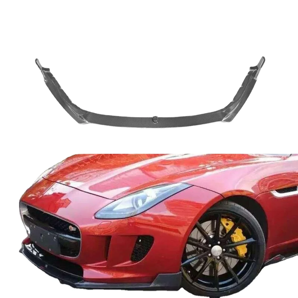 

Карбоновый передний сплиттер для Jaguar F-Type (X152) V8 R Coupe 2-дверный 15-17