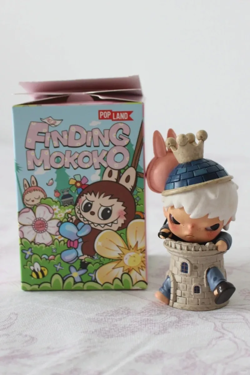 Genuine Pop Mart Finding Mokoko Blind Box Labubu Skullpanda