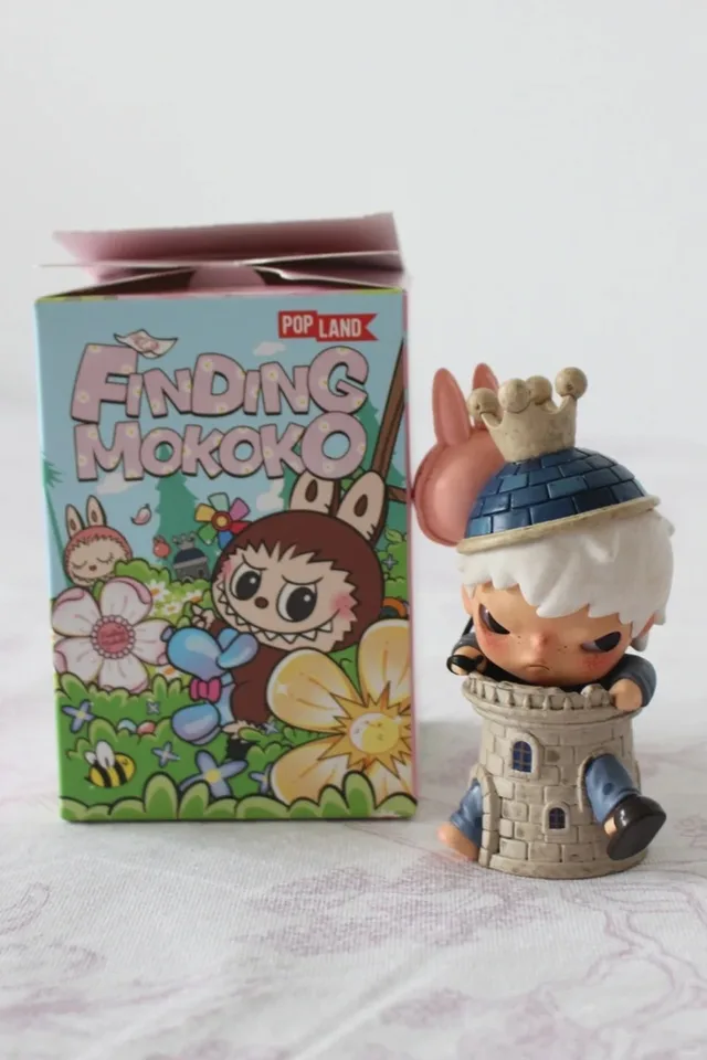 Genuine Pop Mart Finding Mokoko Blind Box Labubu Skullpanda