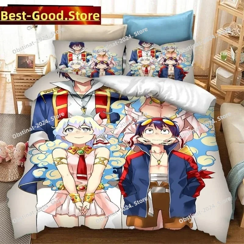 

3D Printed Anime Tengen Toppa Gurren Lagann Duvet Cover Bedding Set Double Twin Full Queen King Adult Kid Bedclothes Quilt Cover
