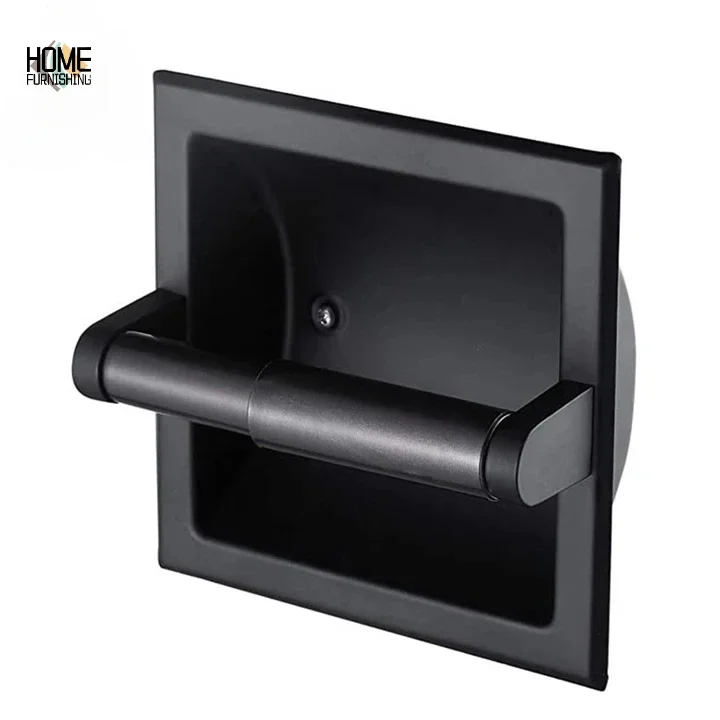 Discount Price Cheap Wall Mounted Toilette Stainless Steel Tissue Paper Towel Roll Holder Toilet Paper Holder Bathroom