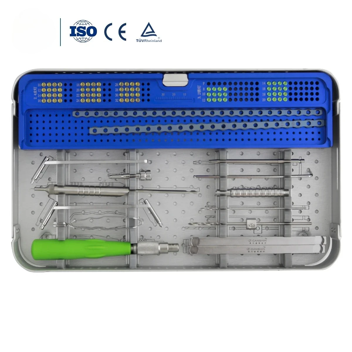 

Animal Osteosynthesis Advanced Locking Plate & Screws Veterinary Surgical Instrument Products Equipment//
