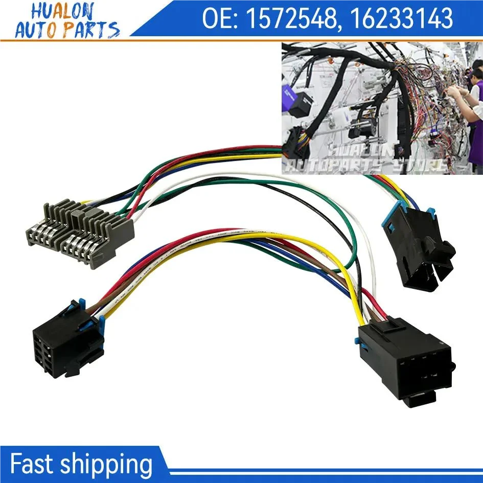 16233143 Heater Climate Temperature Control Adapter Wire For Chevy Silverado 9378815  1572548 wiring harness