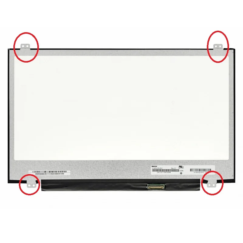 Grade A+ N140HCE-EN1 Rev.C1 N140HCE EN1 1920x1080 30 Pins Replacement Display 14'' IPS Laptop LCD Screen Panel