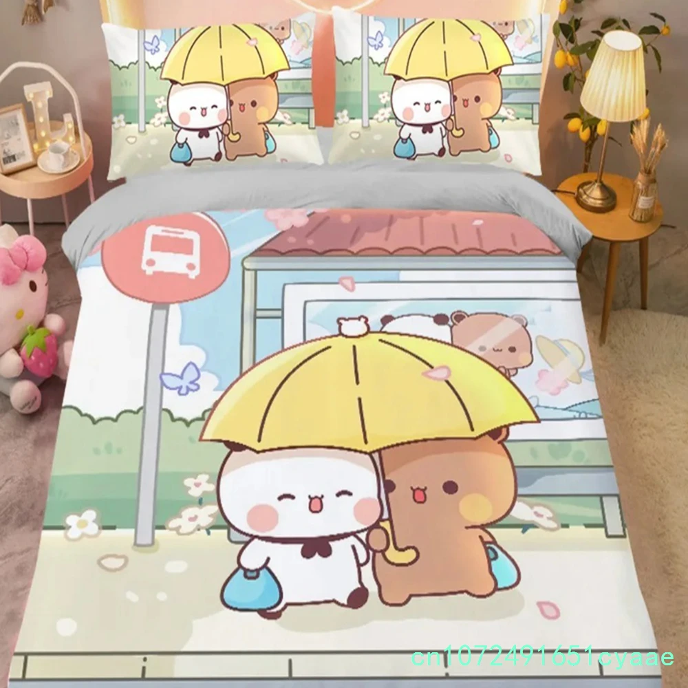 Kawaii Bubu And Dudu Bedding Sets For Children And Adults Lovely children's Duvet Cover Comforter Bed Single Twin Full King Quee