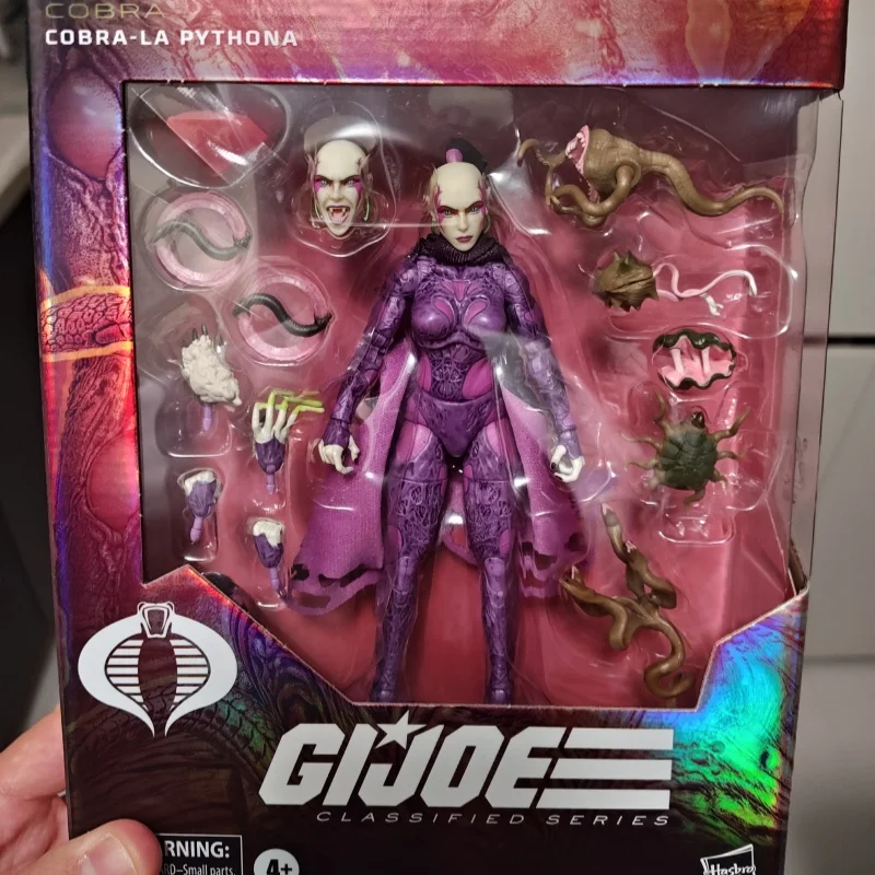 

В наличии подлинный G.I. Joe Gi Joe Classified Series Gij 172 Cobra-La Python Nycc 6-дюймовая экшн-фигурка, модель игрушки, хобби, подарок для мальчика