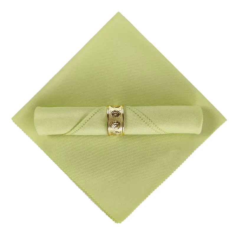 

15 шт., салфетки для свадебного стола, 48*48 см, квадратная тканевая салфетка, карманный носовой платок для свадебного украшения, товары для вечеринок