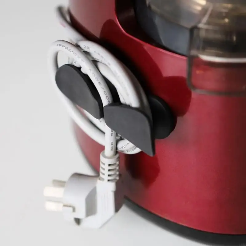 E1PF 5Pcs Cable Winder Cable Clip Holder Cable Organization Easy Installation Multifunction Suitable For Kitchen Appliances