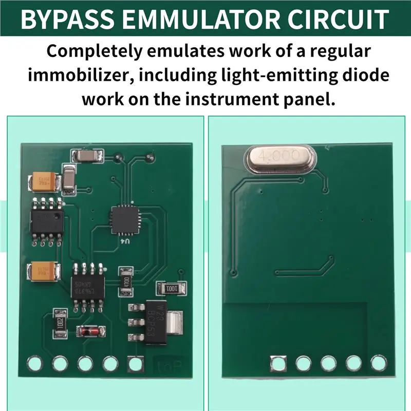 Efficientt-Motorcycles Immobilizer Emmulator Circuit For Motorcycles Scooters 2006-2009 Parts Immobiliser Emulator