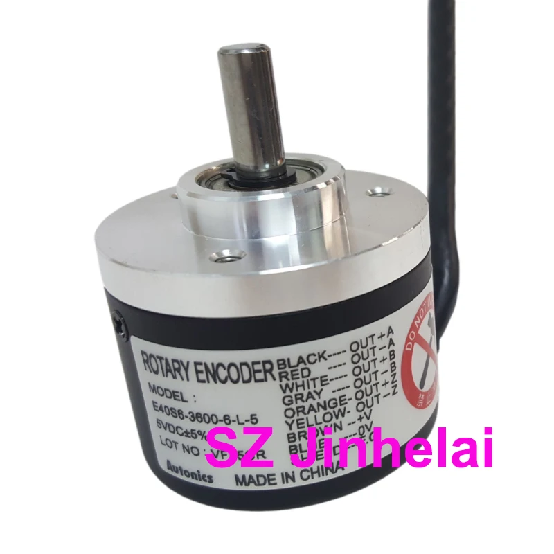 AUTONICS E40S6-500 1000 2000 2500 3600 5000-6-L-5 Authentic Original High Quality Absoulote Industrial Rotary Encoder 5VDC