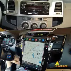 For Toyota Fortuner 2010 Android 15 GPS Hilux Srv 2012 Touch Screen 12.1inch Stereo Radio Carplay Car Multimedia Video Player
