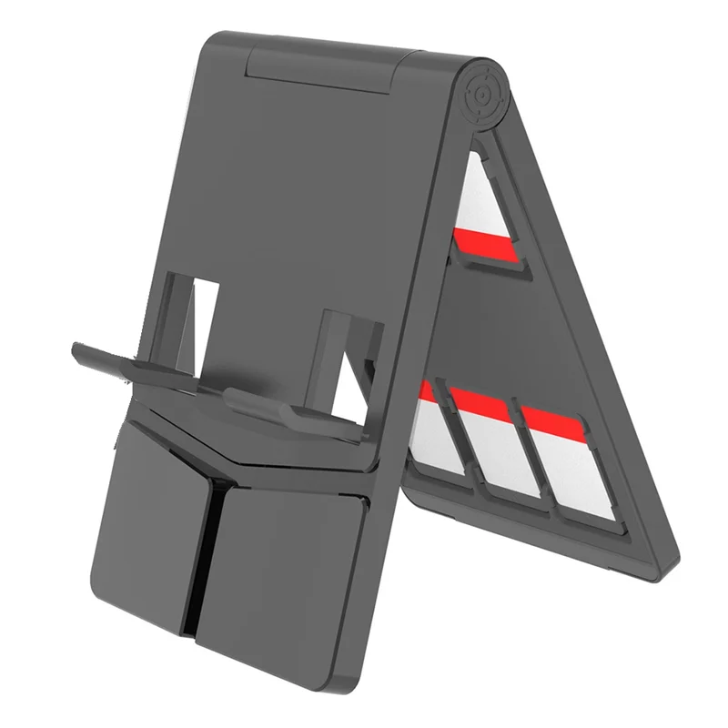 حامل مضيف عالمي قابل للتعديل A45U مع فتحة لبطاقة الألعاب لجهاز نينتندو سويتش 2-تضمن ملحقات التخزين