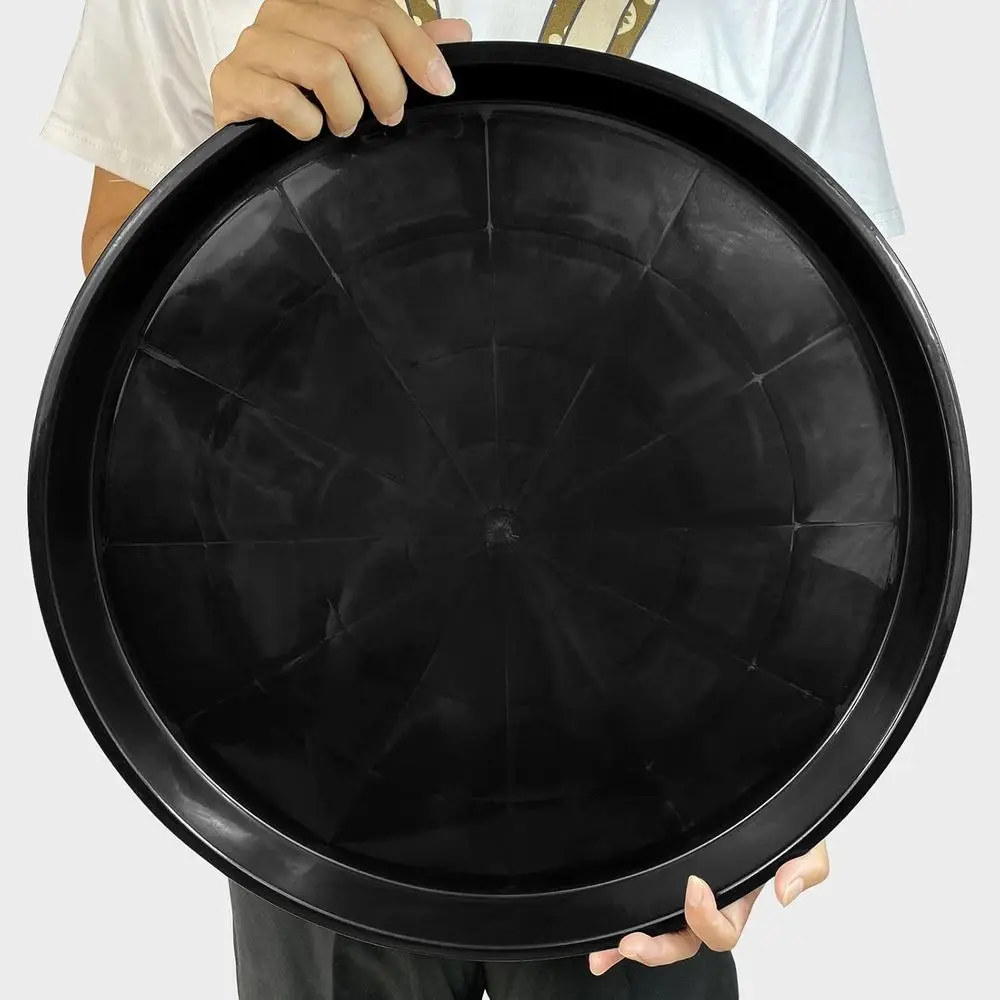 5 Pack Durable Plant Trays, 14-22 Inch Sizes, Plastic Pot Saucers for Large Plants, Round Water Drip Trays