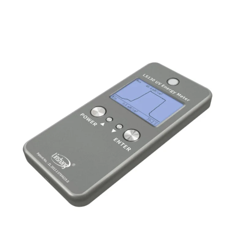 Linshang LS130 UV Light Meter Test UVA Radiation Intensity Irradiance Energy Dosage of High Pressure Lamp UV Integrator