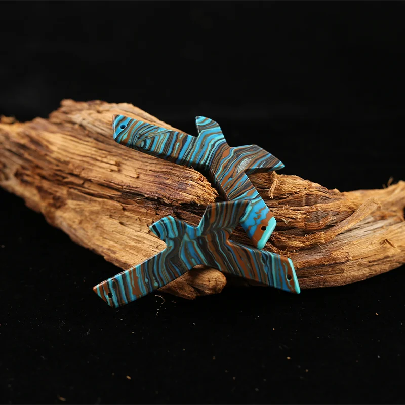 B&F Rainbow Jasper Earring Beads for Jewelry Making, Handmade Natural stones beads, Stones for jewelry Making Supplies