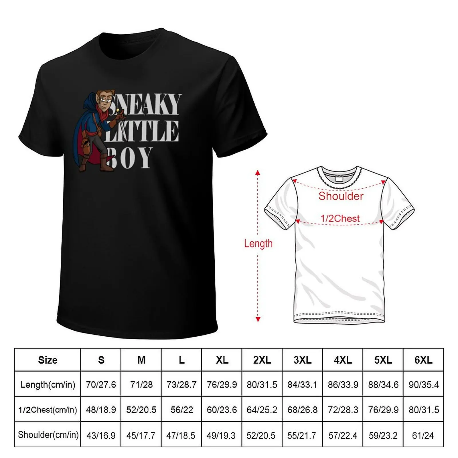 Sneaky Little Boy T-Shirt t shirts for man graphic vintage T-Shirt