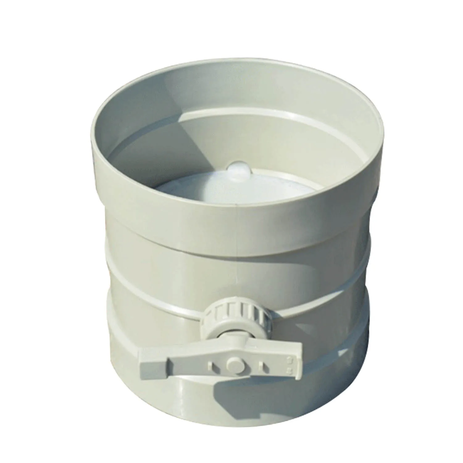 volume regulating valve air ventilation pipe HVAC  ABS Plastic Gas  Damper Duct  50 75 110 160 200 mm