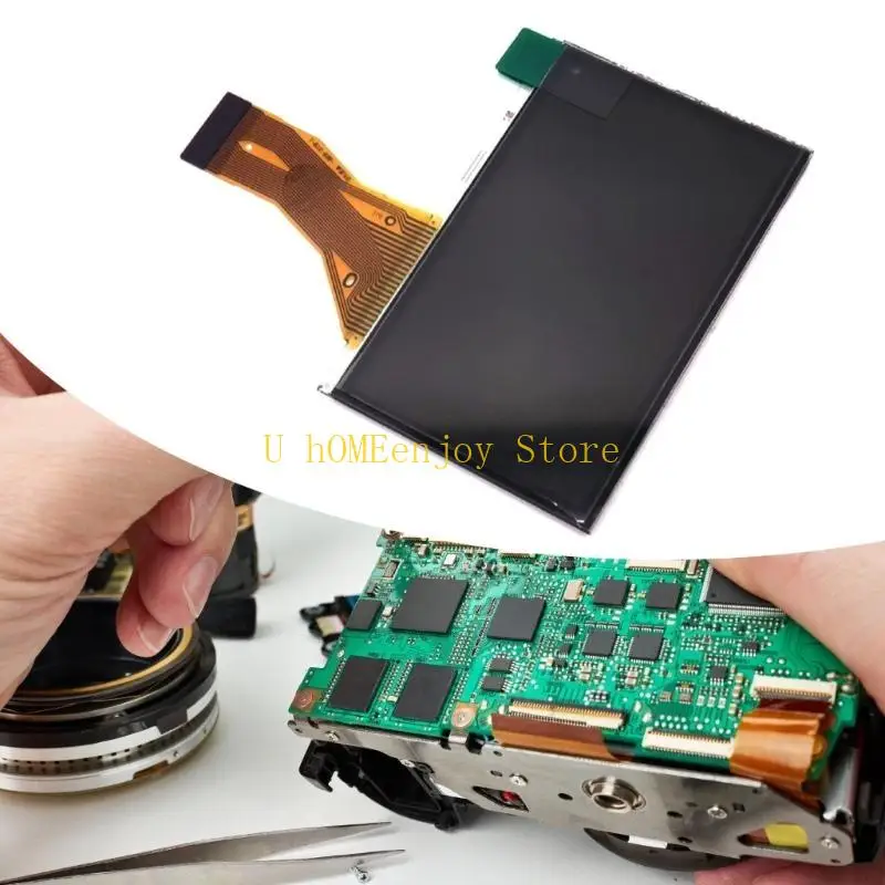 B0KF Replacement LCD Display Panel Spare LCD Screen for HD10 HD300 HM330 HM200 MS120 MS230 Video Camera Quick Response