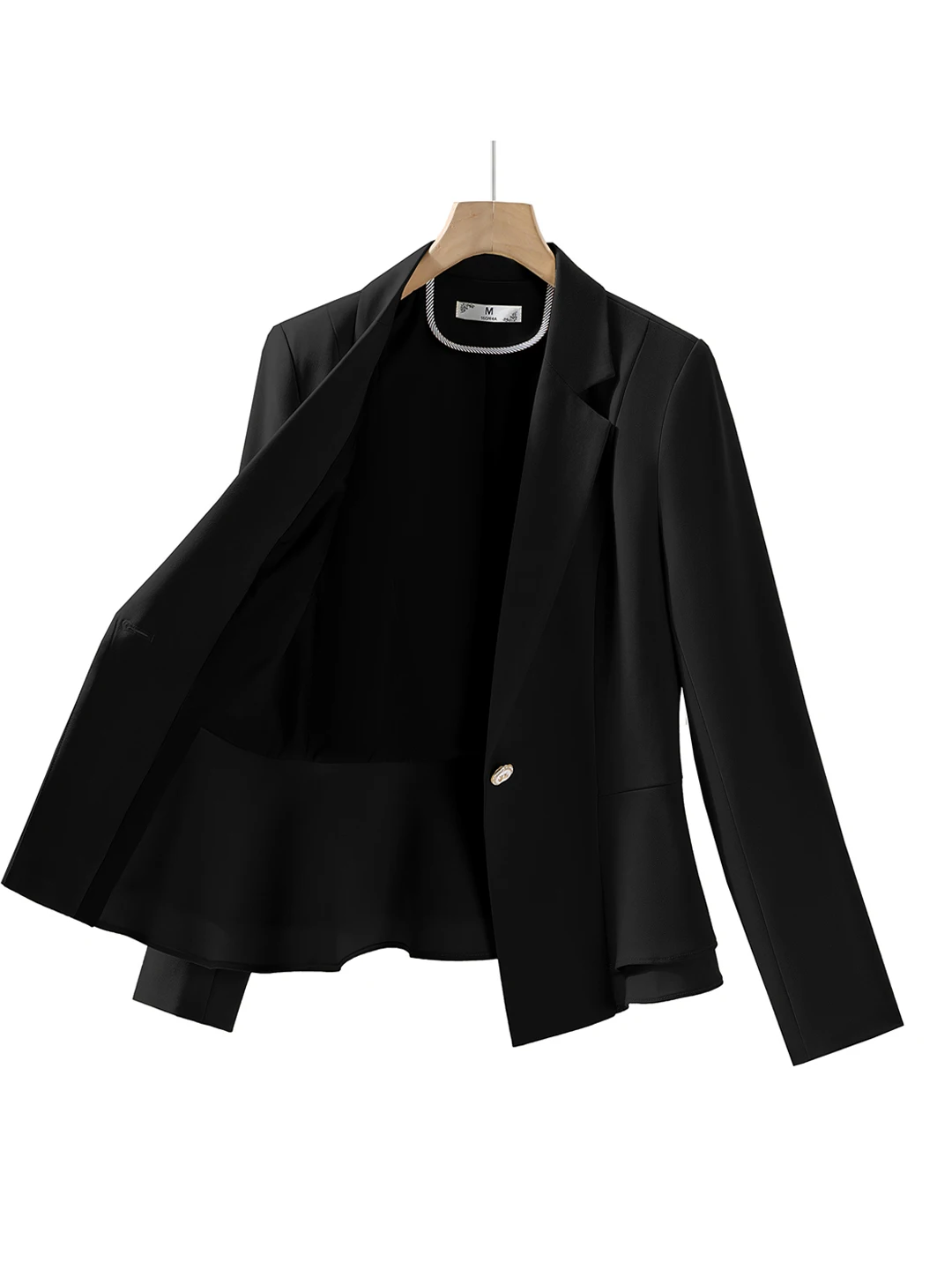 Short Tailored  Jacket Women's Petite 2026 New Professional Elegant Slimming Pleated  Business Suit Outerwear