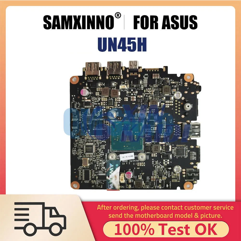 แล็ปท็อปเมนบอร์ดสําหรับ ASUS Vivo Mini PC UN45 UN45H UN45H Mini Notebook เมนบอร์ด N3000 N3150 N3160 N3700 CPU Systemboard