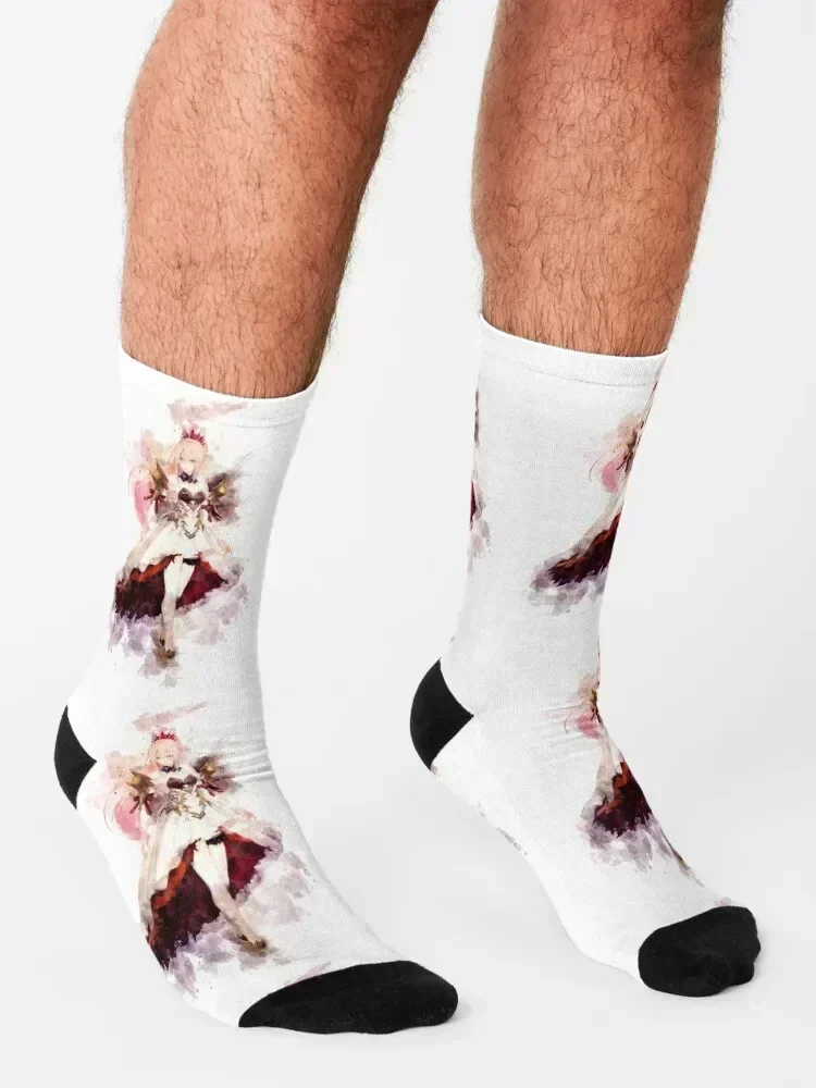 Shionne - Tales of Arise (Watercolor) Socks sports stockings heated Heating sock designer Socks Male Women's