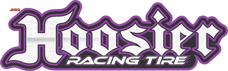 

HOOSIER RACING TIRE DRAG Автомобильная DIRT Late Модель Гоночные виниловые наклейки на окно Наклейки-