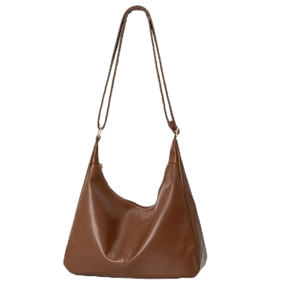 

Hobo Bags for Women Tote Handbags Pu Leather Ultra Soft Slouchy Tote Purses Foldable Crossbody Bag