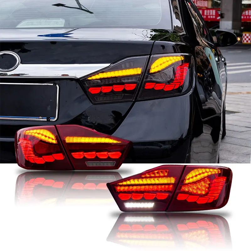 

Smoke LED Tail Lights for Camry 2012-2014 – Running/Turn/Brake/Reverse, Plug & Play