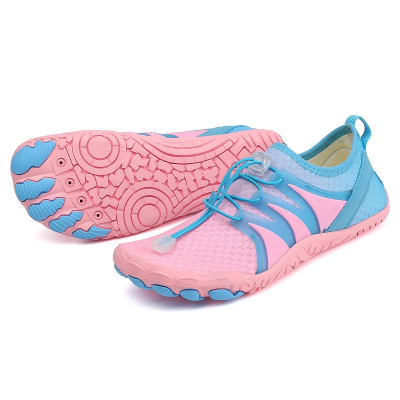 New Men's Outdoor Beach Shoes Diving Drifting Surfing Non-slip Wear Hiking Natural Footwear Wading River Tracing Barefoot Shoes