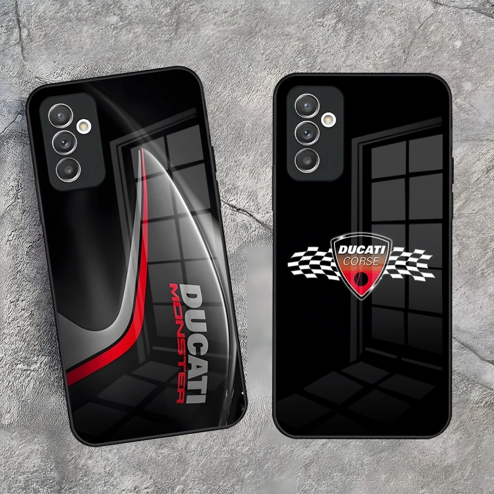 Motorcycle Racing Ducaties Phone Case for Samsung Galaxy S26 S25 S24 S21 S20 S23 S22 FE Edge plus Ultra Glass Cover