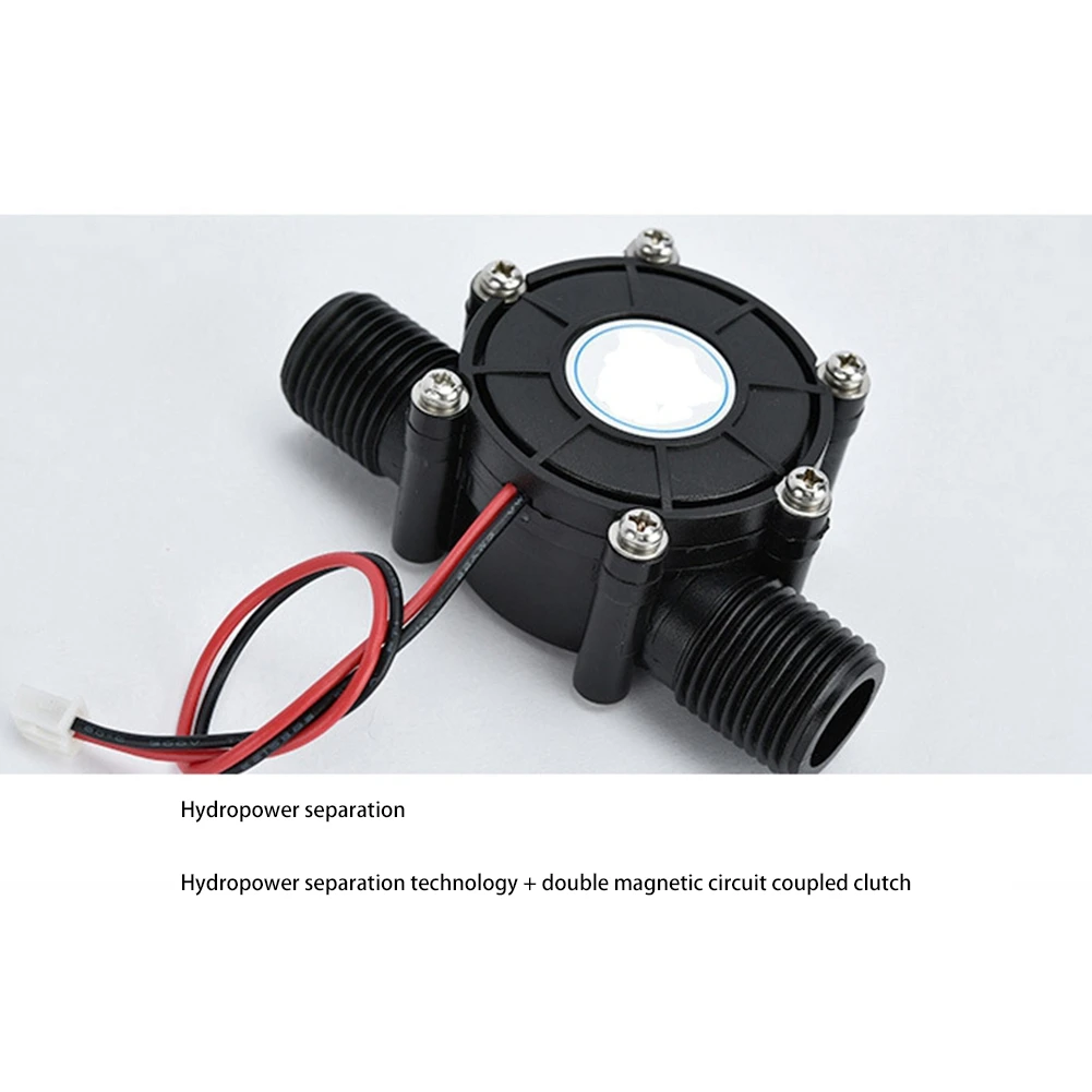 Micro-Hydro Generator 12V 10W DC Water Flow Generator Turbine Generator Hydroelectric Tap Water Flow Hydraulic DIY